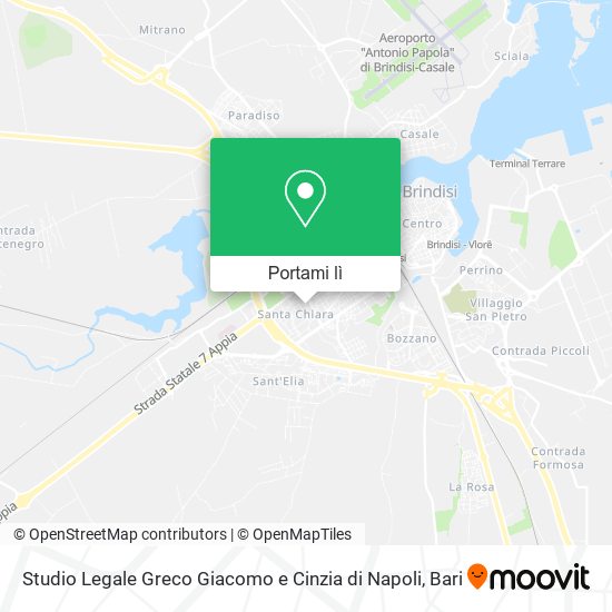 Mappa Studio Legale Greco Giacomo e Cinzia di Napoli