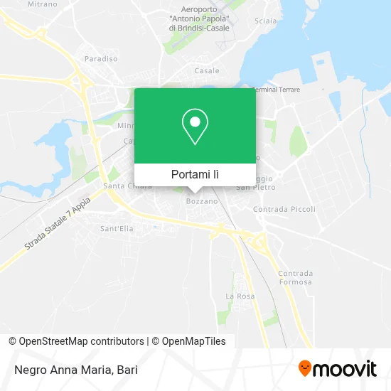 Mappa Negro Anna Maria