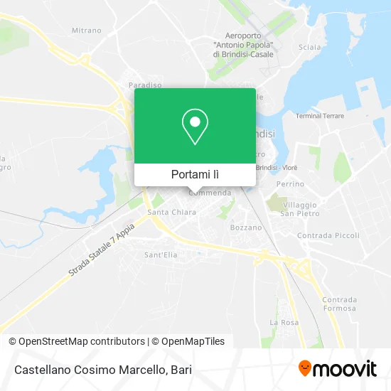 Mappa Castellano Cosimo Marcello