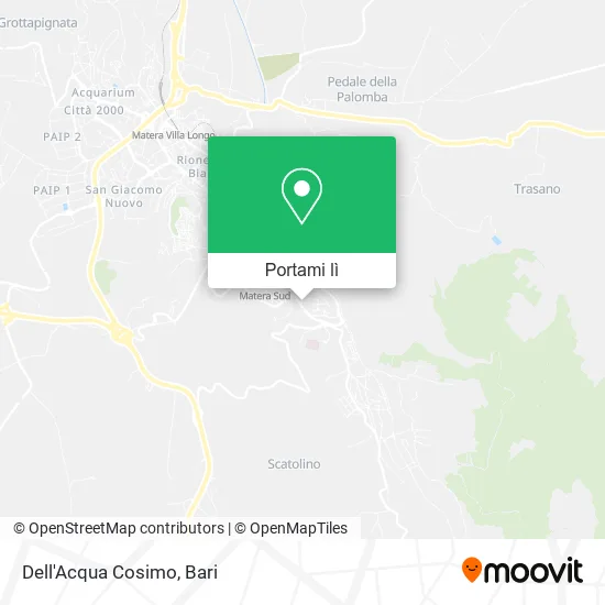 Mappa Dell'Acqua Cosimo