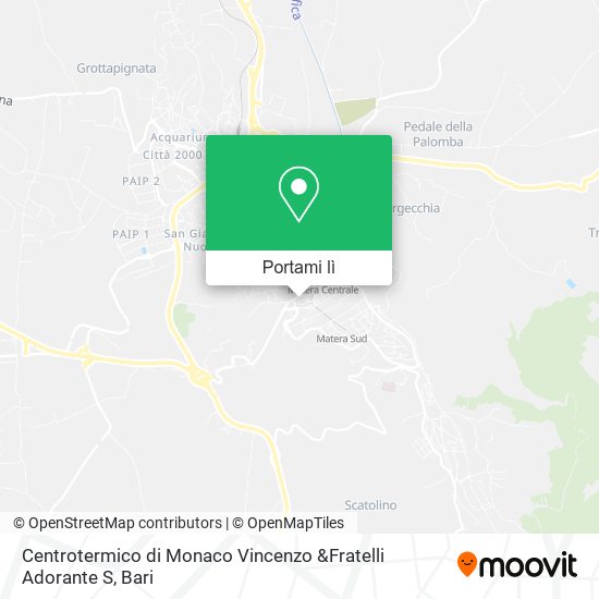 Mappa Centrotermico di Monaco Vincenzo &Fratelli Adorante S
