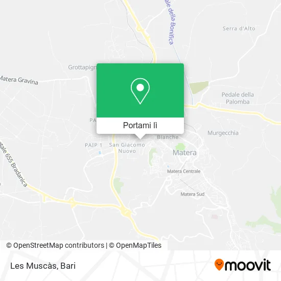Mappa Les Muscàs