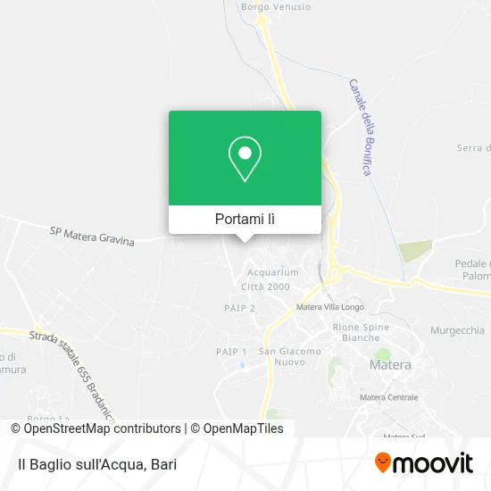 Mappa Il Baglio sull'Acqua