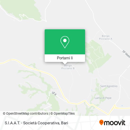 Mappa S.I.A.A.T. - Società Cooperativa