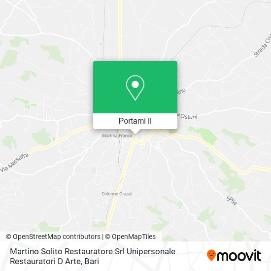Mappa Martino Solito Restauratore Srl Unipersonale Restauratori D Arte