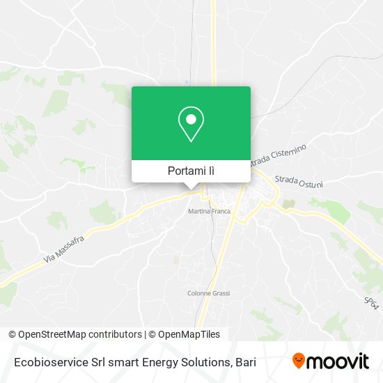 Mappa Ecobioservice Srl smart Energy Solutions