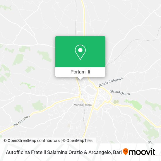 Mappa Autofficina Fratelli Salamina Orazio & Arcangelo