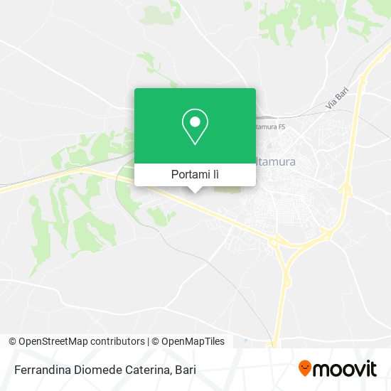 Mappa Ferrandina Diomede Caterina