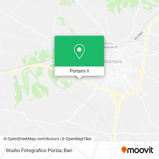 Mappa Studio Fotografico Porzia