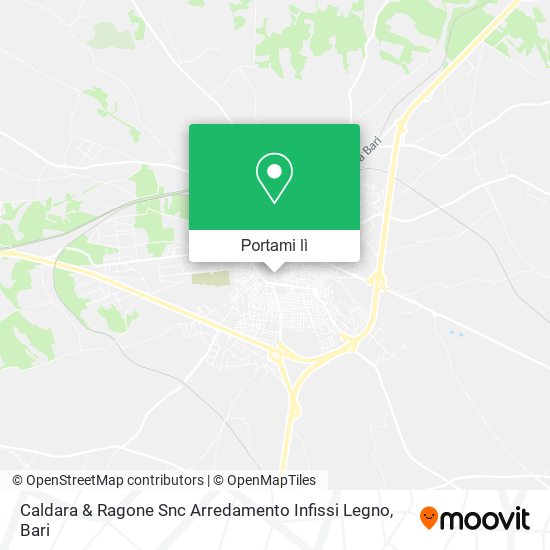Mappa Caldara & Ragone Snc Arredamento Infissi Legno