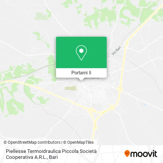 Mappa Piellesse Termoidraulica Piccola Società Cooperativa A.R.L.