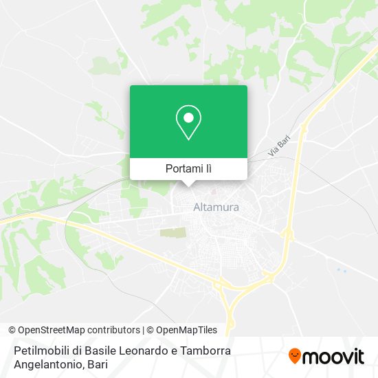 Mappa Petilmobili di Basile Leonardo e Tamborra Angelantonio