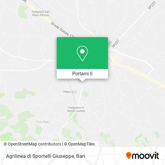 Mappa Agrilinea di Sportelli Giuseppe