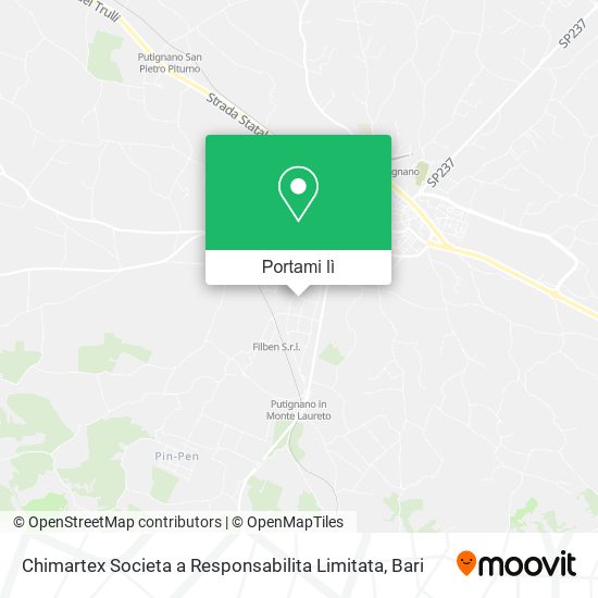 Mappa Chimartex Societa a Responsabilita Limitata