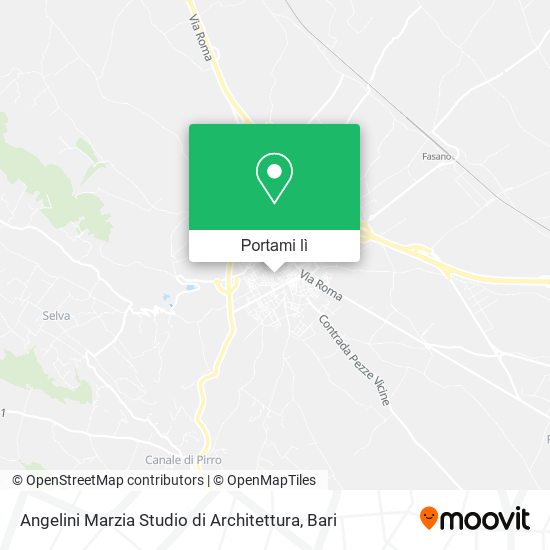 Mappa Angelini Marzia Studio di Architettura