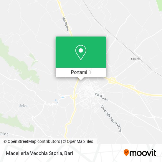 Mappa Macelleria Vecchia Storia