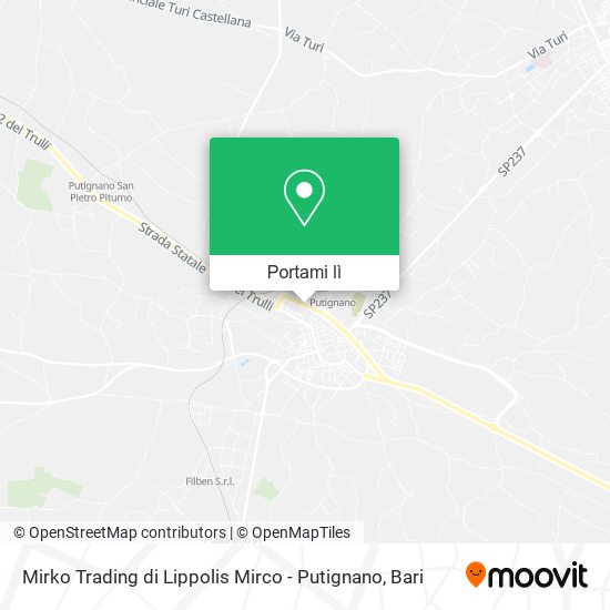 Mappa Mirko Trading di Lippolis Mirco - Putignano