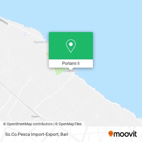 Mappa So.Co.Pesca Import-Export