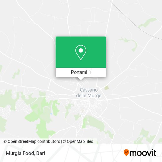 Mappa Murgia Food