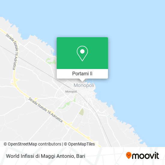 Mappa World Infissi di Maggi Antonio