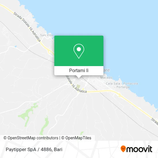 Mappa Paytipper SpA / 4886