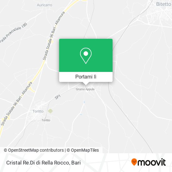 Mappa Cristal Re.Di di Rella Rocco