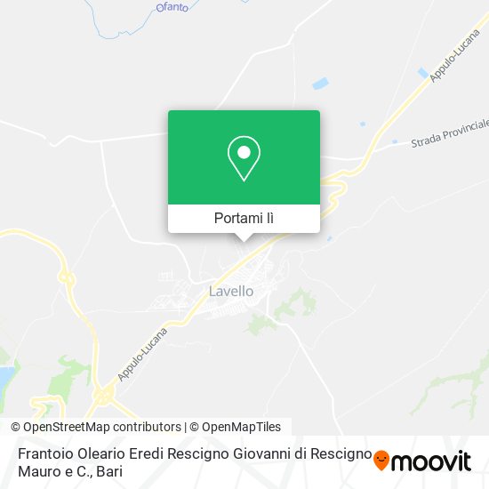 Mappa Frantoio Oleario Eredi Rescigno Giovanni di Rescigno Mauro e C.