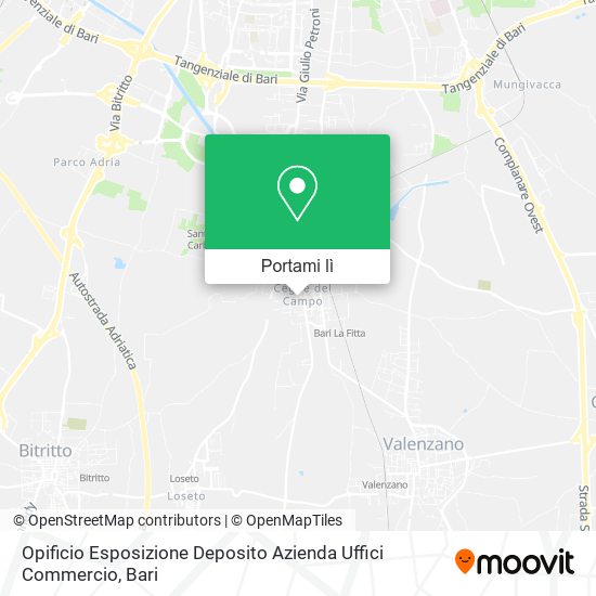 Mappa Opificio Esposizione Deposito Azienda Uffici Commercio