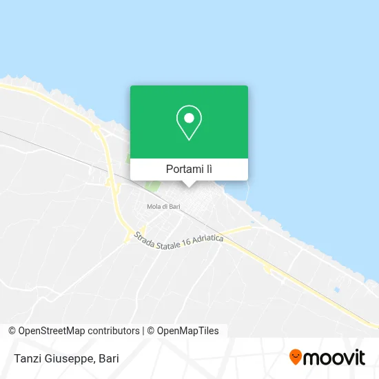 Mappa Tanzi Giuseppe