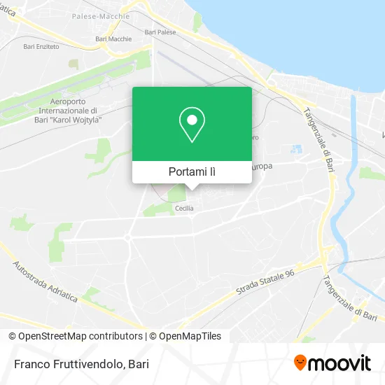 Mappa Franco Fruttivendolo