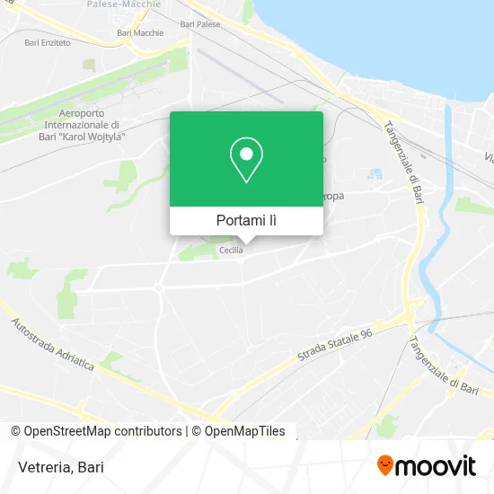 Mappa Vetreria
