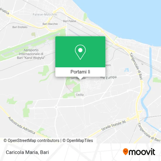 Mappa Caricola Maria