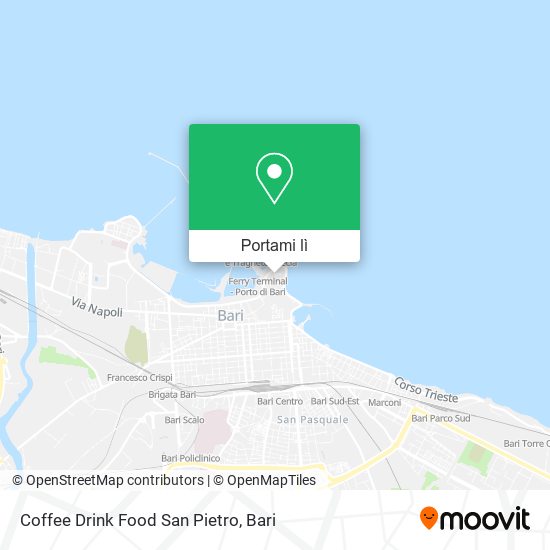 Mappa Coffee Drink Food San Pietro