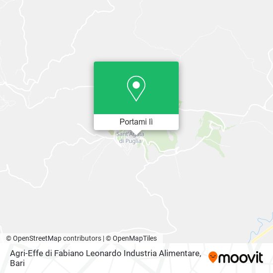 Mappa Agri-Effe di Fabiano Leonardo Industria Alimentare