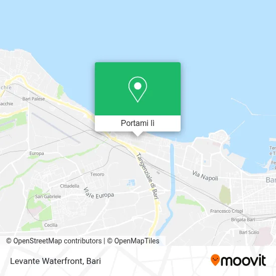 Mappa Levante Waterfront