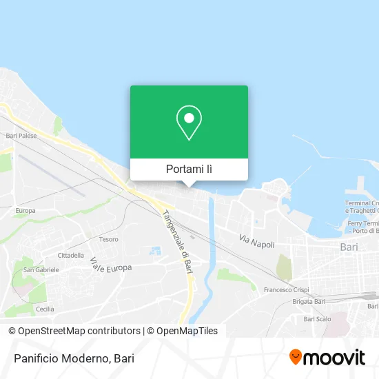 Mappa Panificio Moderno