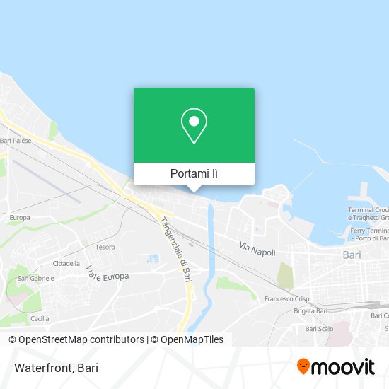 Mappa Waterfront