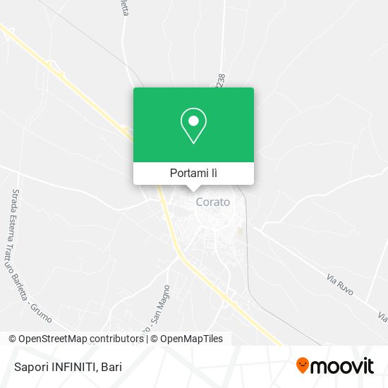 Mappa Sapori INFINITI