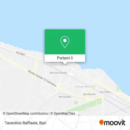 Mappa Tarantino Raffaele