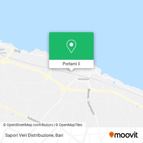 Mappa Sapori Veri Distribuzione