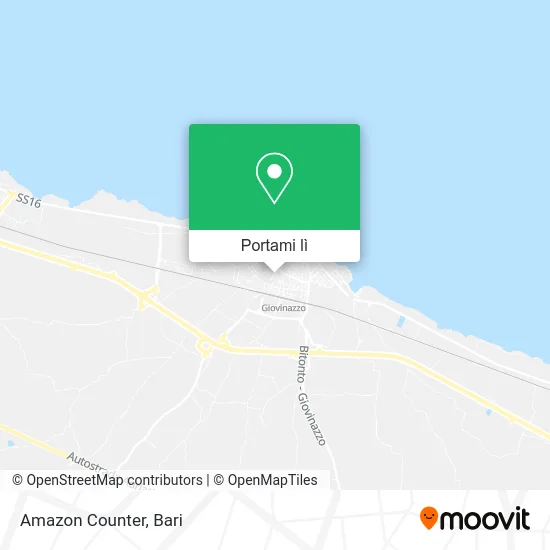 Mappa Amazon Counter