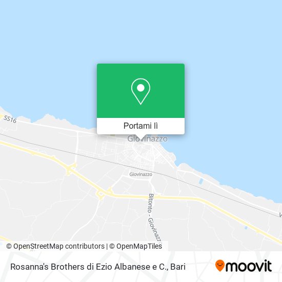 Mappa Rosanna's Brothers di Ezio Albanese e C.
