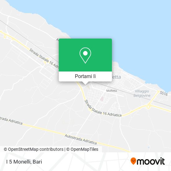 Mappa I 5 Monelli