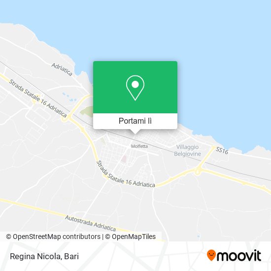 Mappa Regina Nicola