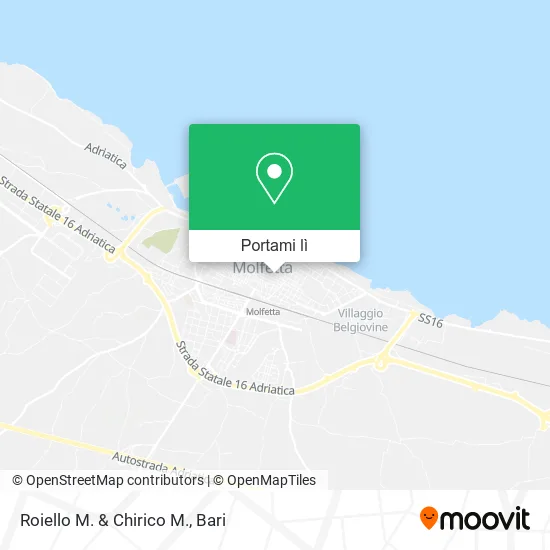 Mappa Roiello M. & Chirico M.