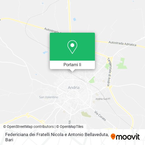 Mappa Federiciana dei Fratelli Nicola e Antonio Bellaveduta