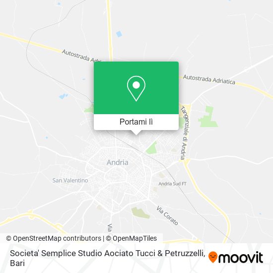 Mappa Societa' Semplice Studio Aociato Tucci & Petruzzelli