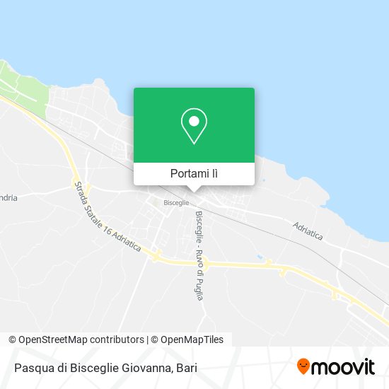 Mappa Pasqua di Bisceglie Giovanna