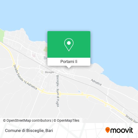 Mappa Comune di Bisceglie