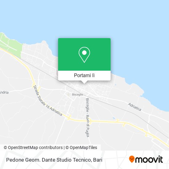 Mappa Pedone Geom. Dante Studio Tecnico